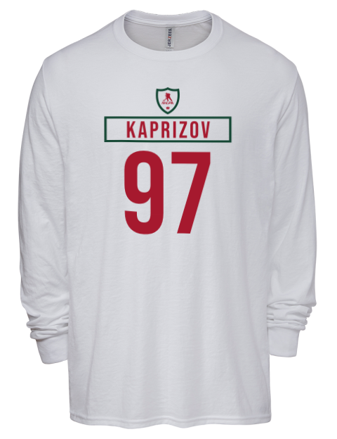 Home Jersey Kirill Kaprizov Men's Premium Blend Long Sleeve-T-Shirt | Swagsta