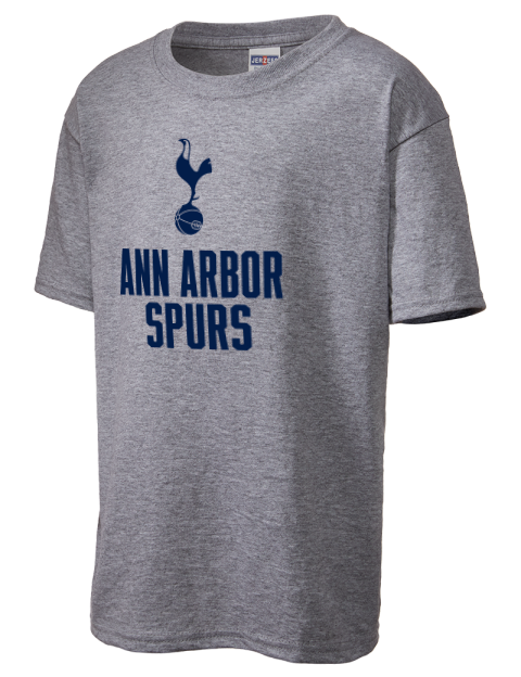 Stacked Ann Arbor Spurs Youth T-Shirt | Swagsta