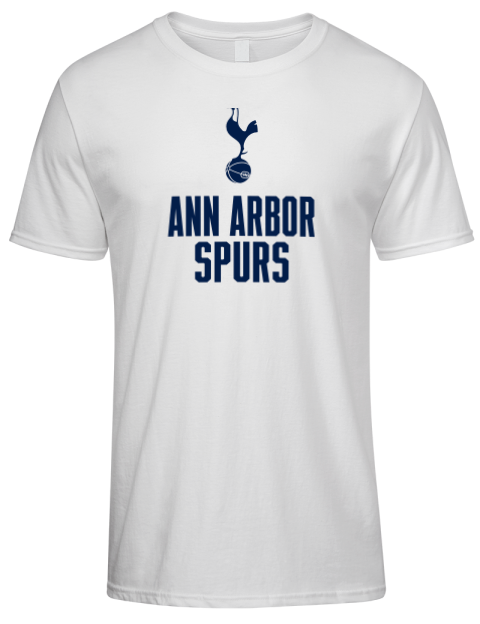 Stacked Ann Arbor Spurs Premium Ring-Spun Cotton Unisex T-Shirt | Swagsta