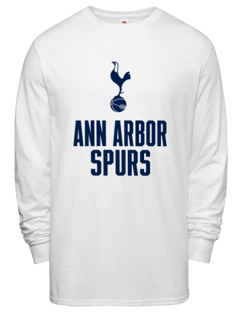 Stacked Ann Arbor Spurs Men's Long-Sleeve T-Shirt | Swagsta