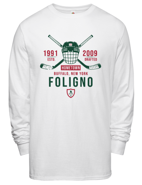 Classic Heritage Marcus Foligno Men's Long-Sleeve T-Shirt | Swagsta