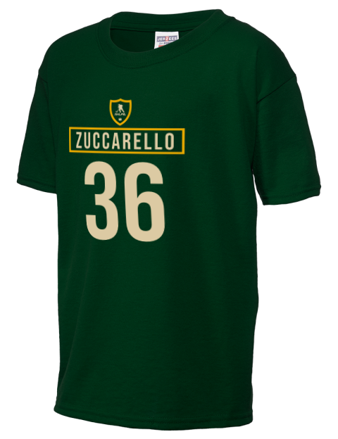 Away Jersey Mats Zuccarello Youth T-Shirt | Swagsta