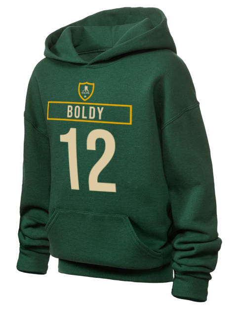 Away Jersey Matthew Boldy Youth Hooded Sweatshirt | Swagsta