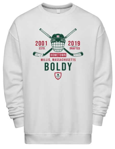 Classic Heritage Matthew Boldy Premium Unisex Crewneck Sweatshirt | Swagsta