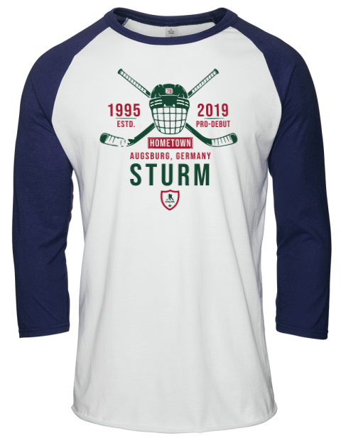 Classic Heritage Nico Sturm Unisex Premium Three-Quarter Raglan T-Shirt | Swagsta