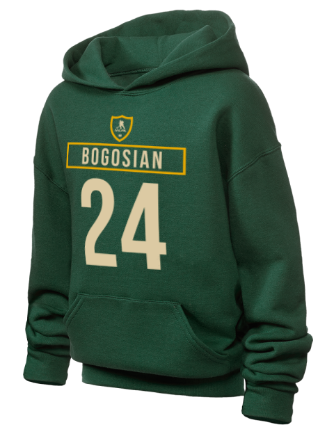 Away Jersey Zach Bogosian Youth Hooded Sweatshirt | Swagsta
