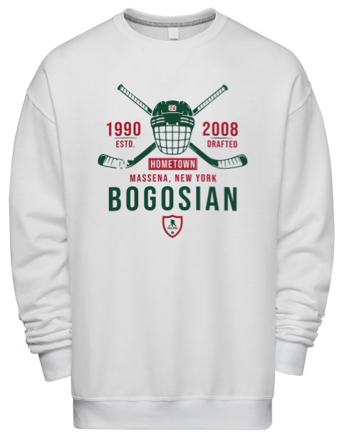 Classic Heritage Zach Bogosian Premium Unisex Crewneck Sweatshirt | Swagsta