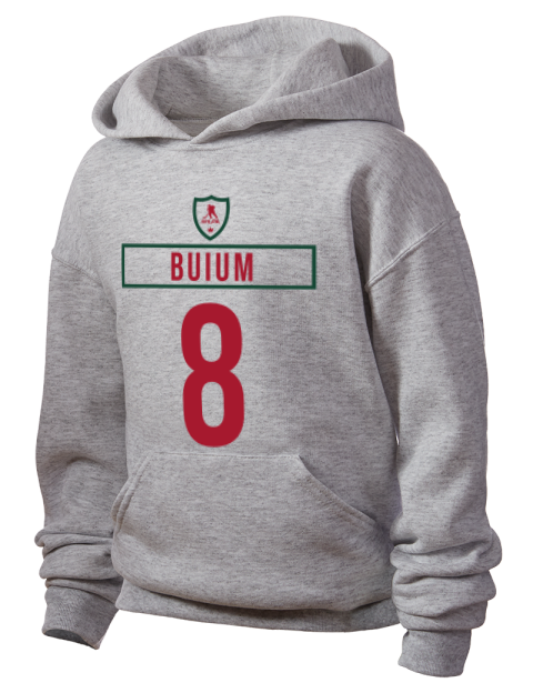 Home Jersey Zeev Buium Youth Hooded Sweatshirt | Swagsta