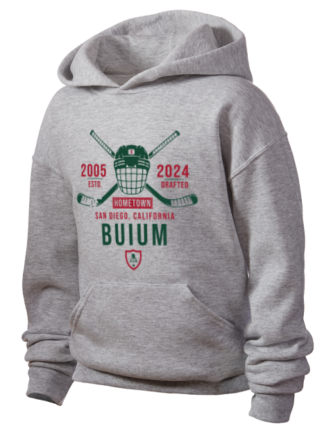 Classic Heritage Zeev Buium Youth Hooded Sweatshirt | Swagsta