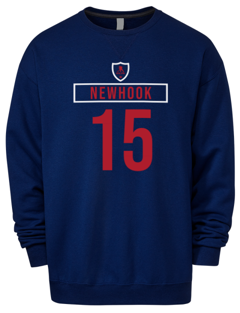 Away Jersey Alex Newhook Premium Unisex Crewneck Sweatshirt | Swagsta
