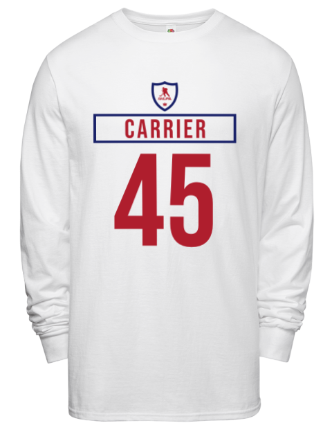 Home Jersey Alexandre Carrier Men's Long-Sleeve T-Shirt | Swagsta