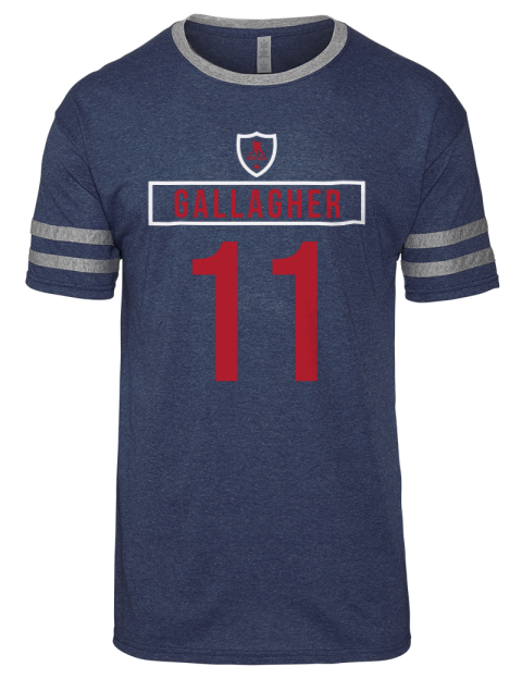 Away Jersey Brendan Gallagher Men's Tri-Blend T-Shirt | Swagsta
