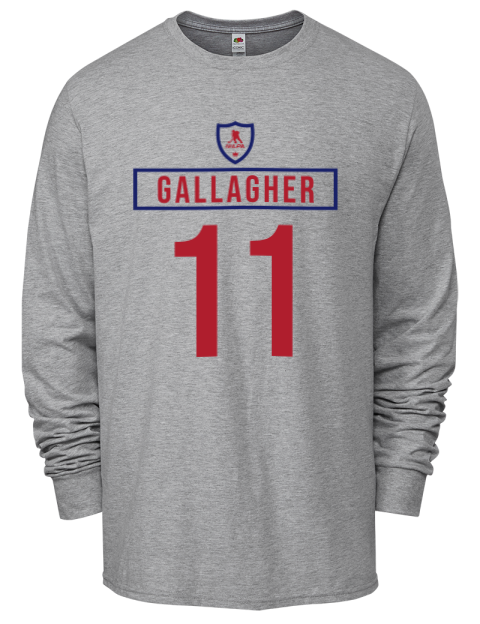 Home Jersey Brendan Gallagher Men's Long-Sleeve T-Shirt | Swagsta
