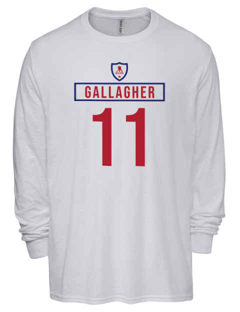 Home Jersey Brendan Gallagher Men's Premium Blend Long Sleeve-T-Shirt | Swagsta