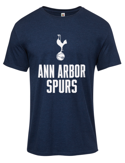 Full Stack Ann Arbor Spurs Iconic Men's T-Shirt | Swagsta