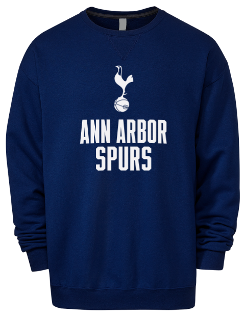 Full Stack Ann Arbor Spurs Premium Unisex Crewneck Sweatshirt | Swagsta