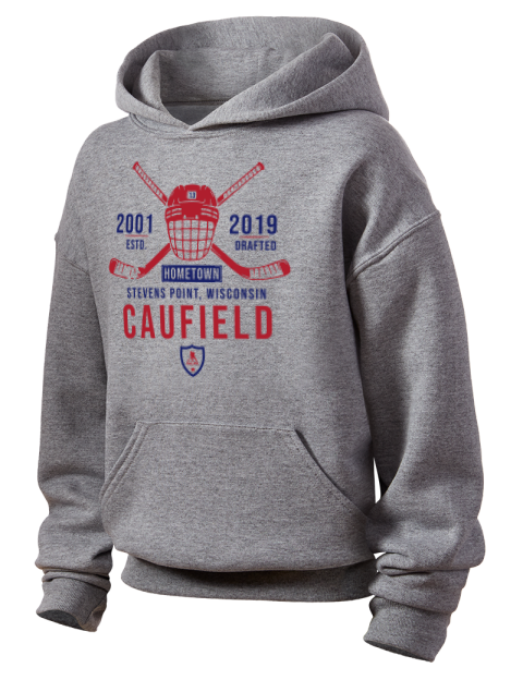Classic Heritage Cole Caufield Youth Hooded Sweatshirt | Swagsta
