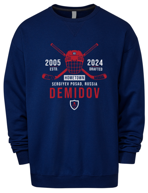 Heritage Ivan Demidov Premium Unisex Crewneck Sweatshirt | Swagsta