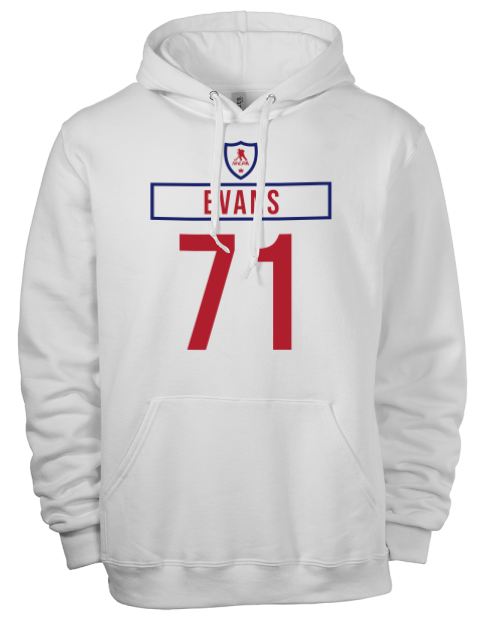 Home Jersey Jake Evans Eco Premium Unisex Hooded Sweatshirt | Swagsta