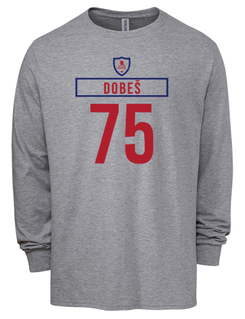 Home Jersey Jakub Dobes Men's Premium Blend Long Sleeve-T-Shirt | Swagsta