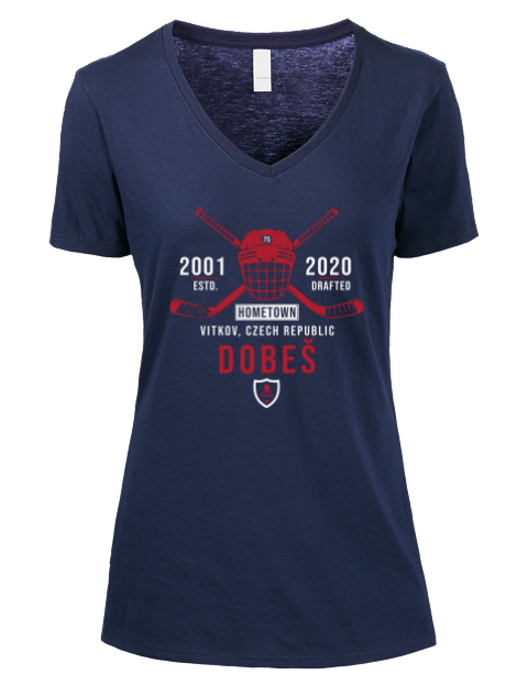 Heritage Jakub Dobes Premium Ladies V-Neck T-Shirt | Swagsta