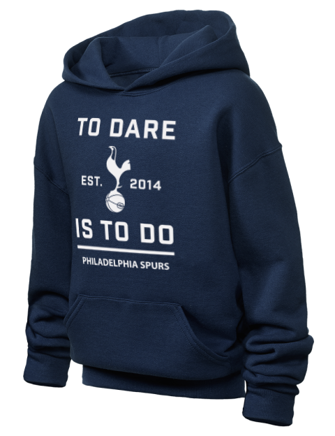 To Dare Is To Do Philadelphia Spurs Youth Hooded Sweatshirt | Swagsta