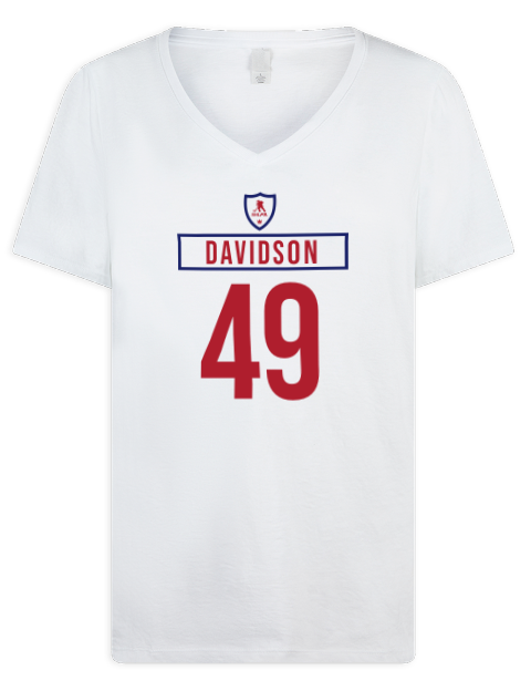 Home Jersey Jayden Struble Premium Ladies V-Neck T-Shirt | Swagsta