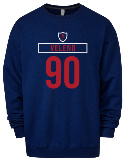Away Jersey Joseph Veleno Premium Unisex Crewneck Sweatshirt | Swagsta