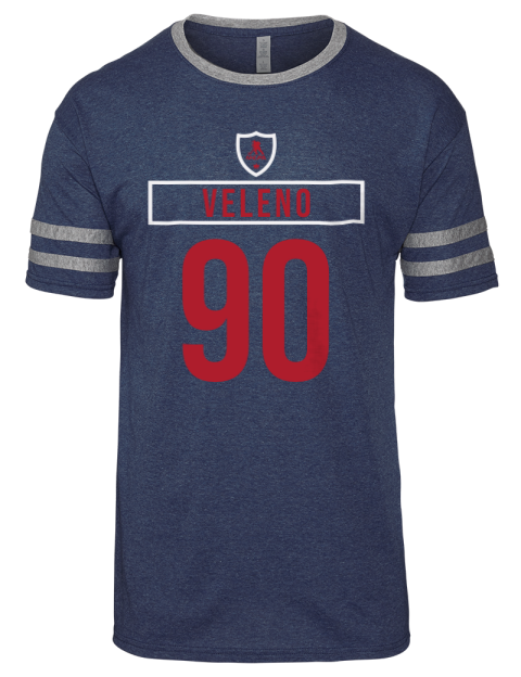 Away Jersey Joseph Veleno Men's Tri-Blend T-Shirt | Swagsta