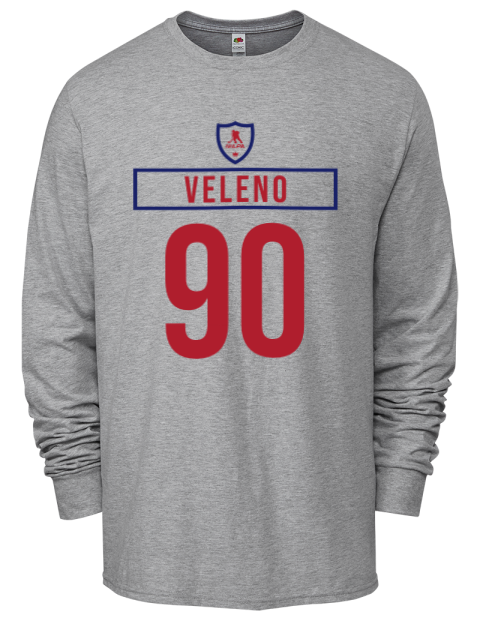Home Jersey Joseph Veleno Men's Long-Sleeve T-Shirt | Swagsta