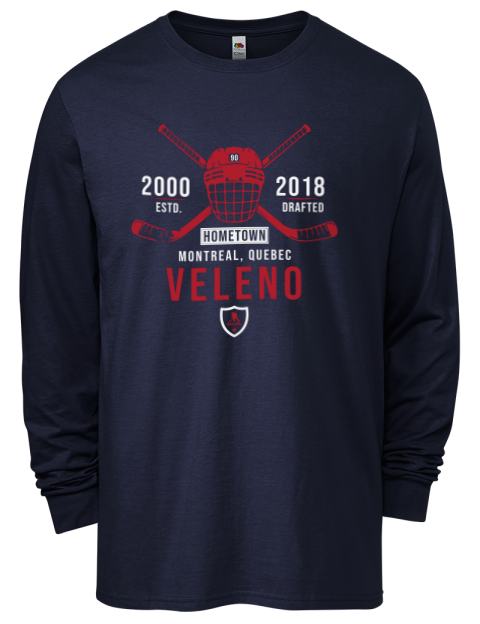 Heritage Joseph Veleno Men's Long-Sleeve T-Shirt | Swagsta