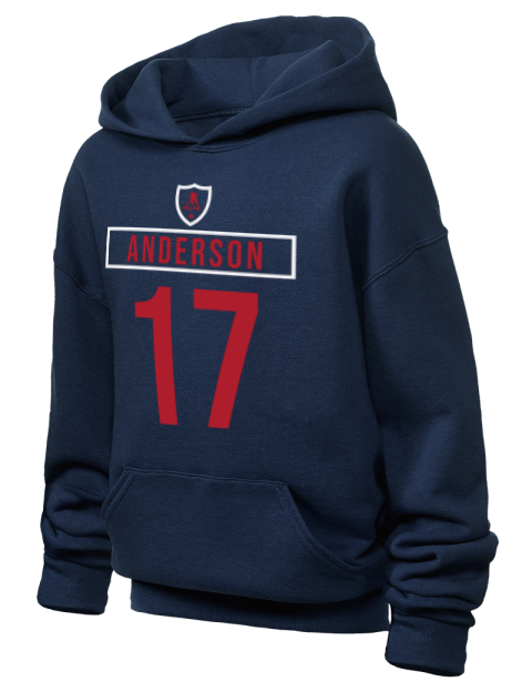 Away Jersey Josh Anderson Youth Hooded Sweatshirt | Swagsta