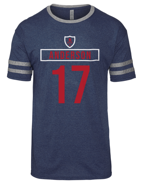 Away Jersey Josh Anderson Men's Tri-Blend T-Shirt | Swagsta