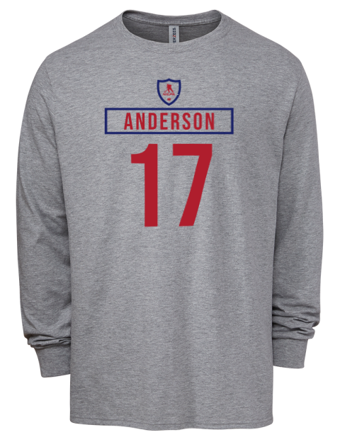 Home Jersey Josh Anderson Men's Premium Blend Long Sleeve-T-Shirt | Swagsta
