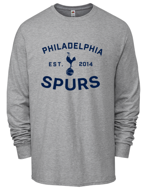 Fan Wear Philadelphia Spurs Men's Long-Sleeve T-Shirt | Swagsta