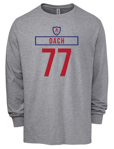 Home Jersey Kirby Dach Men's Premium Blend Long Sleeve-T-Shirt | Swagsta