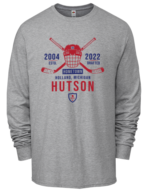 Classic Heritage Lane Hutson Men's Long-Sleeve T-Shirt | Swagsta