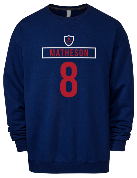 Away Jersey Michael Matheson Premium Unisex Crewneck Sweatshirt | Swagsta