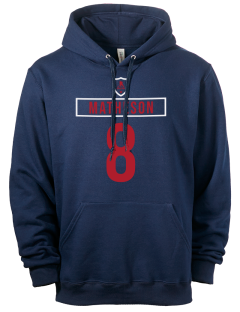 Away Jersey Michael Matheson Eco Premium Unisex Hooded Sweatshirt | Swagsta
