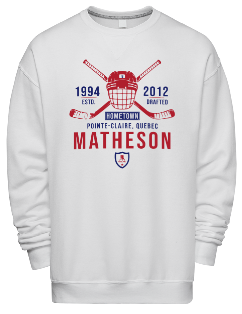 Classic Heritage Michael Matheson Premium Unisex Crewneck Sweatshirt | Swagsta