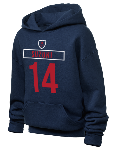 Away Jersey Nick Suzuki Youth Hooded Sweatshirt | Swagsta