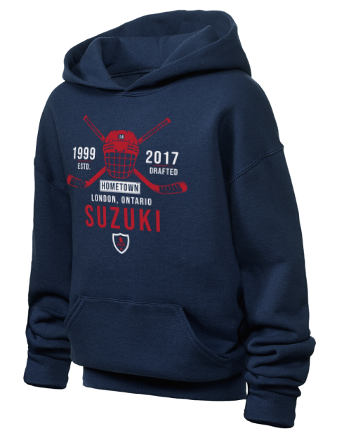 Heritage Nick Suzuki Youth Hooded Sweatshirt | Swagsta