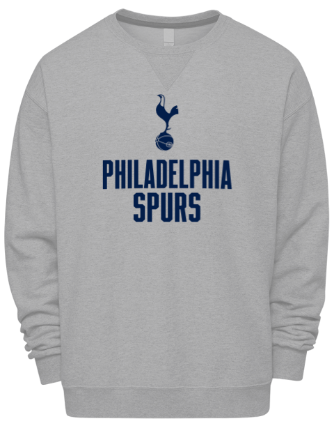 Stacked Philadelphia Spurs Premium Unisex Crewneck Sweatshirt | Swagsta
