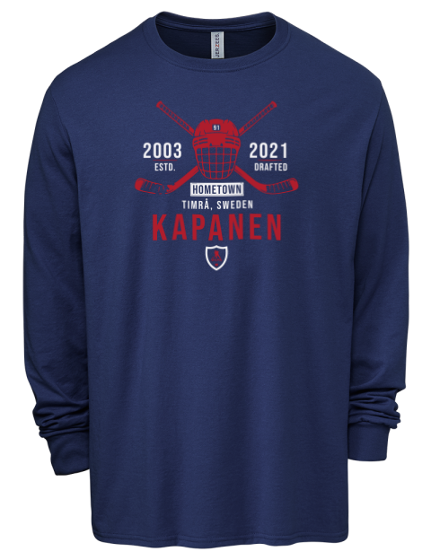 Heritage Oliver Kapanen Men's Premium Blend Long Sleeve-T-Shirt | Swagsta
