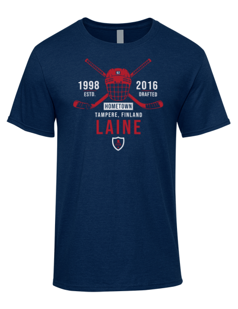 Heritage Patrik Laine Premium Ring-Spun Cotton Unisex T-Shirt | Swagsta
