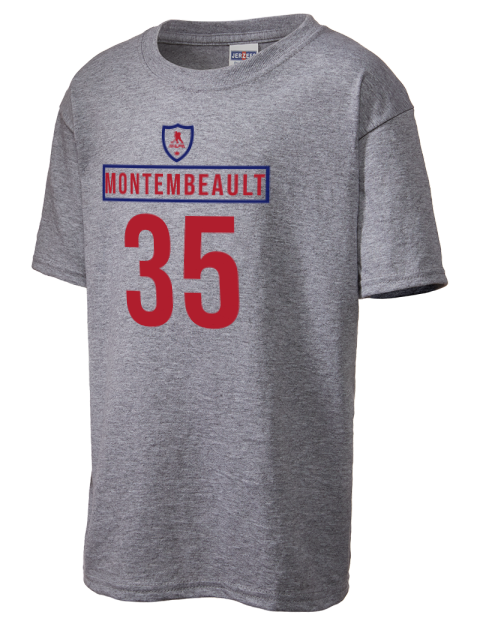 Home Jersey Samuel Montembeault Youth T-Shirt | Swagsta