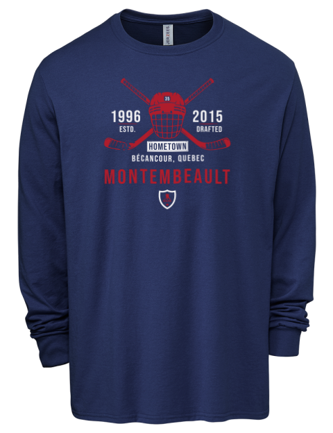 Heritage Samuel Montembeault Men's Premium Blend Long Sleeve-T-Shirt | Swagsta