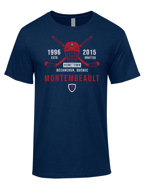 Heritage Samuel Montembeault Premium Ring-Spun Cotton Unisex T-Shirt | Swagsta