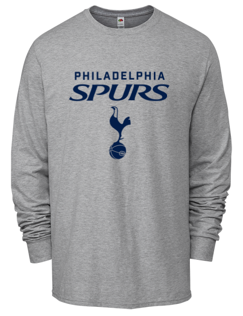 Classic Edition Philadelphia Spurs Men's Long-Sleeve T-Shirt | Swagsta