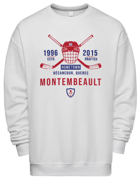 Classic Heritage Samuel Montembeault Premium Unisex Crewneck Sweatshirt | Swagsta